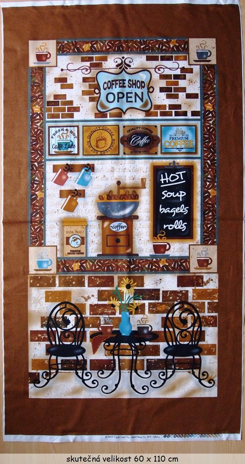 Café Latté - malý panel - sleva z 123,- Kč — foto 3