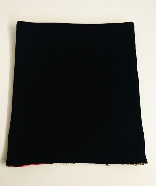 Pixelize rose/black oboustranný nákrčník — foto 3