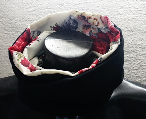 Pixelize rose/black oboustranný nákrčník — foto 5