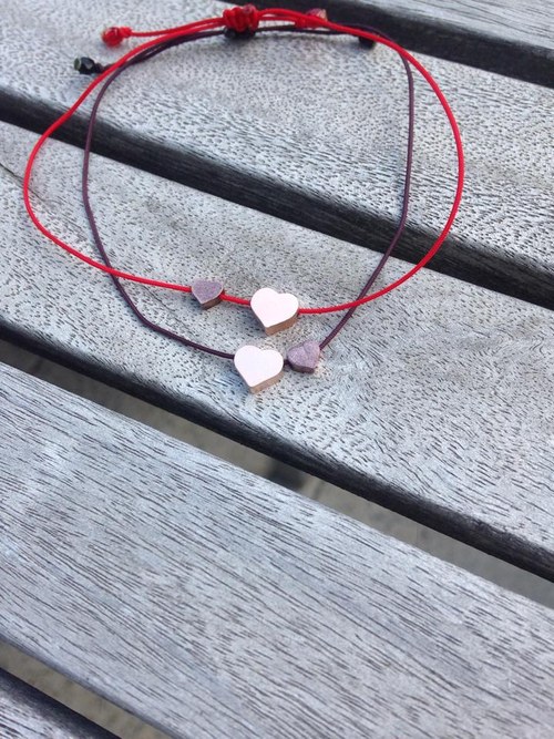 Two hearts rose gold — foto 3