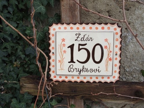 Keramická cedulka na přání — foto 2
