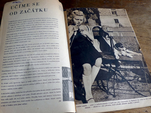 Učíme se plést ... 1953 — foto 3