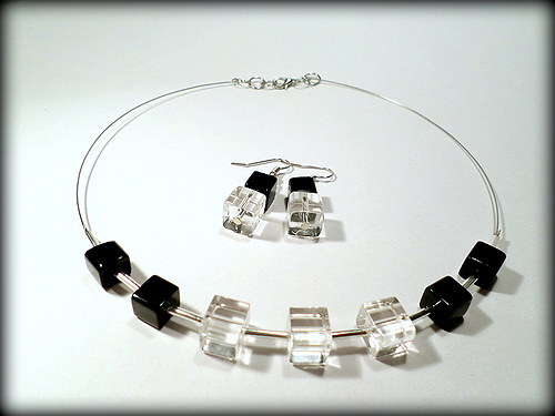 Cubic style - ledově černá sada — foto 6