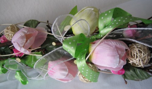 Jarní girlanda s tulipány — foto 3