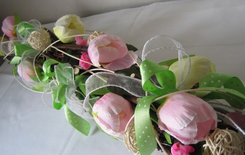 Jarní girlanda s tulipány — foto 4