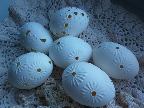 Kraslice bílá s bílou — foto 2