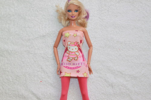 Minišaty / tunika Hello Kitty + legíny + BOTY — foto 6
