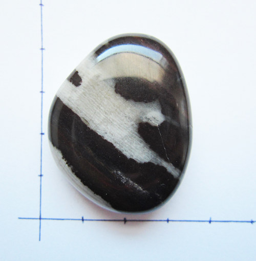 Jaspis zebra placka 37x30x9 — foto 2