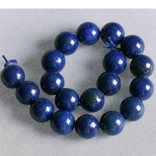 Lapis lazuli, 10 mm (2 ks) — foto 2