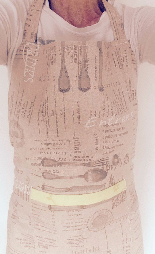 Kuchyňská zástěra UNISEX - Příbory — foto 4