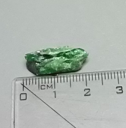 Chromdiopsid surový - B754 — foto 2