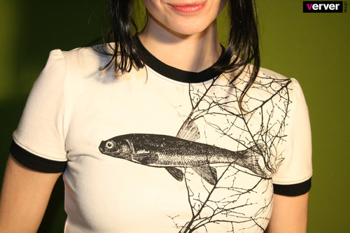 Triko "Něco z Alenky…" ryby (S) — foto 4