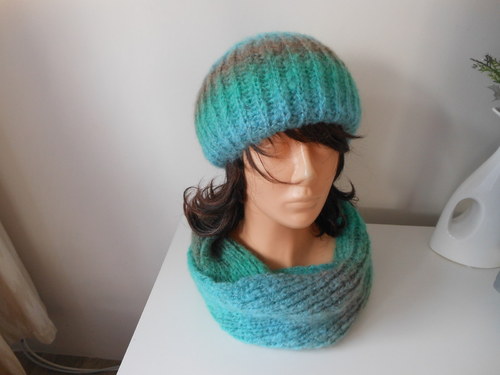 Pletený baret — foto 2