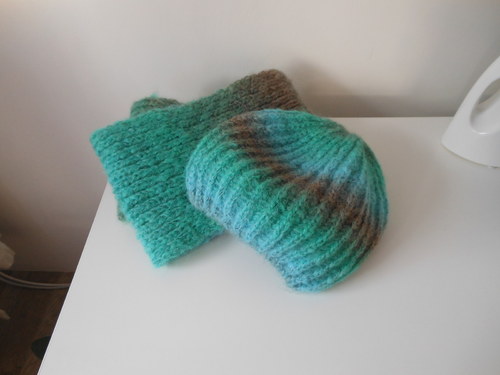 Pletený baret — foto 4