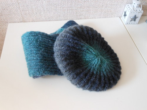 Pletený baret — foto 3