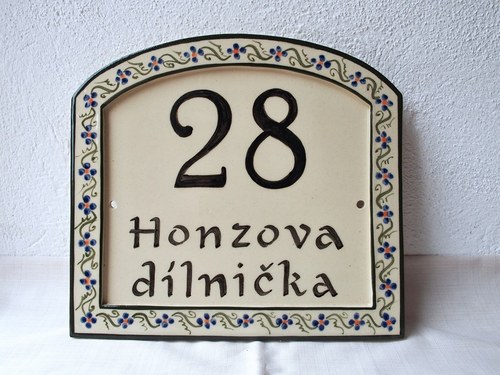 Keramická cedulka na přání — foto 3