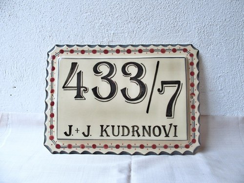 Keramická cedulka na přání — foto 2