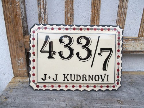 Keramická cedulka na přání — foto 3
