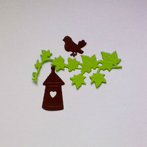 Výsek - Rohový ornament s břečťanem — foto 2