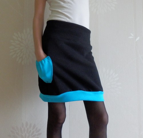 *Tepláková sukně + nákrčník* — foto 3