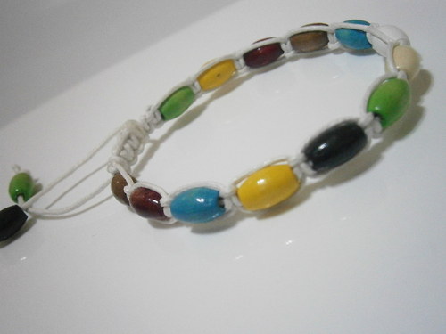 Pánský náramek (macramé) — foto 3