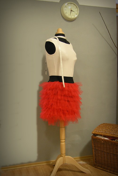 Tutu .red swan ...na přání — foto 3
