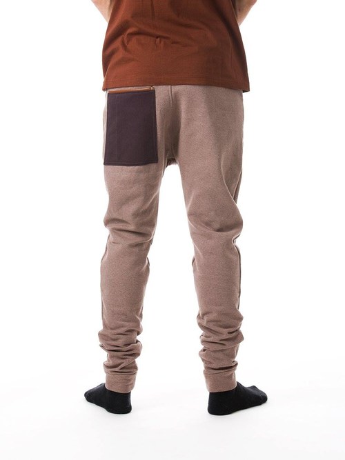 Unisex tepláky se sníženým sedem — foto 2
