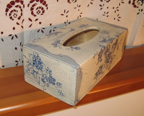 Kapesníkovník - bílomodrý — foto 2