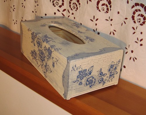 Kapesníkovník - bílomodrý — foto 3