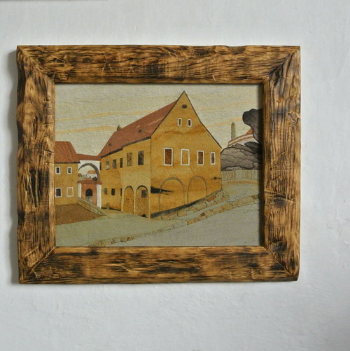 KRUMLOVSKÝ, pískovcový obraz — foto 2
