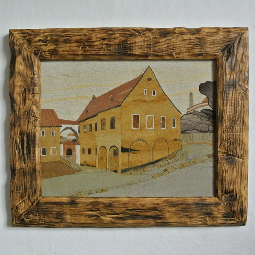 KRUMLOVSKÝ, pískovcový obraz — foto 3