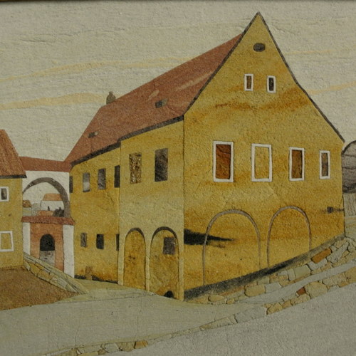 KRUMLOVSKÝ, pískovcový obraz — foto 4
