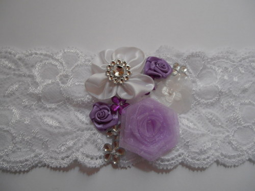 Podvazek violet lux — foto 3