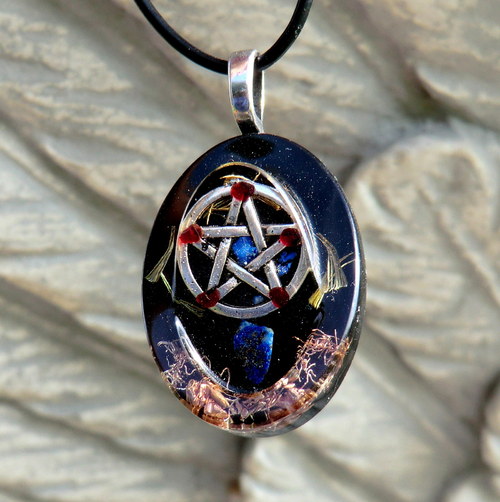 Amulet * OBJ - Šperk - Pentagram / Ochrana — foto 2