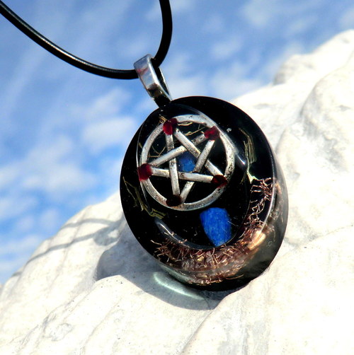 Amulet * OBJ - Šperk - Pentagram / Ochrana — foto 2