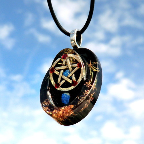 Amulet * OBJ - Šperk - Pentagram / Ochrana — foto 3