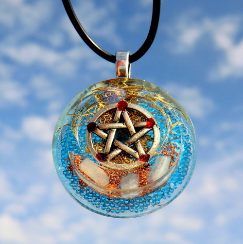 Amulet * OBJ - Šperk 2 - Pentagram / Ochrana — foto 2