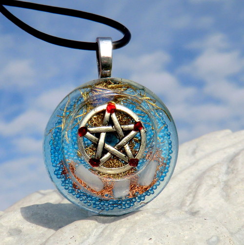 Amulet * OBJ - Šperk 2 - Pentagram / Ochrana — foto 3