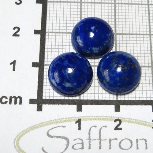 Lapis lazuli, kabošonek 12 mm — foto 2