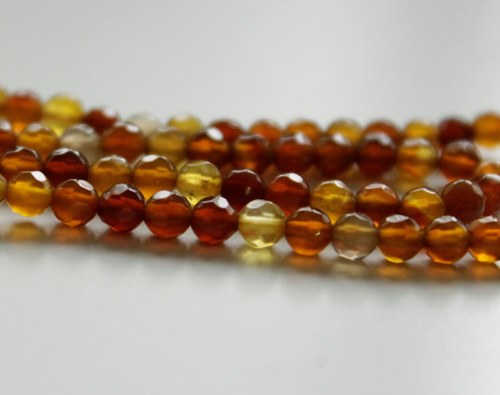 Granat hessonit 4mm-5ks — foto 2