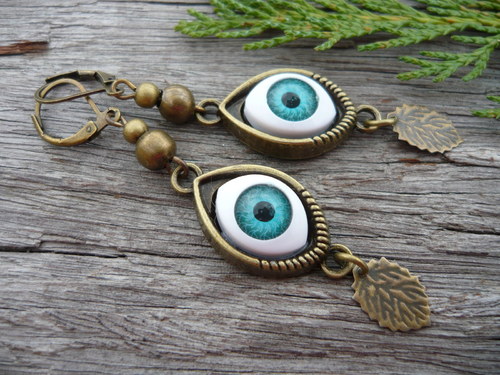 Náušnice Orient eyes — foto 2
