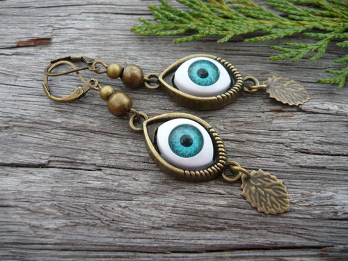 Náušnice Orient eyes — foto 3