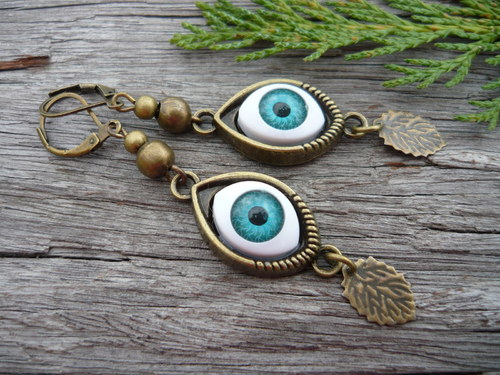Náušnice Orient eyes — foto 5