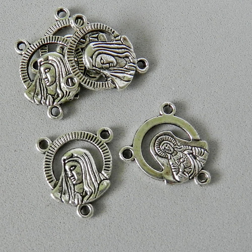 Madonka, 18x16 mm - 2 ks — foto 2
