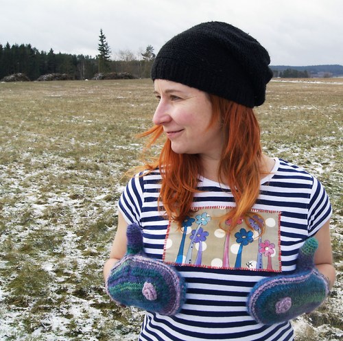 Triko námořnické s kytkama SLEVA! — foto 2