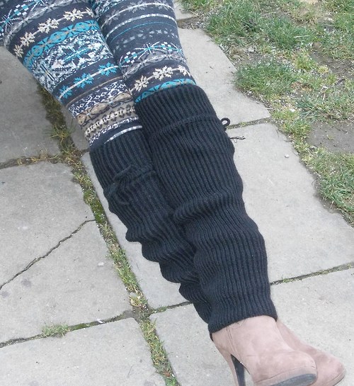 Štulpny - pletené návleky na nohy — foto 3