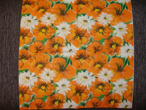 Oranžové a bílé květy — foto 2