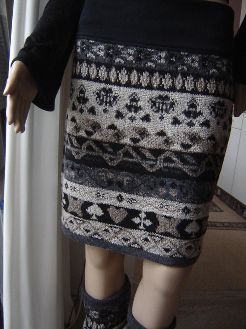 Teplá Zimní Sukně Recy — foto 2