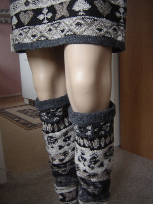 Teplá Zimní Sukně Recy — foto 3