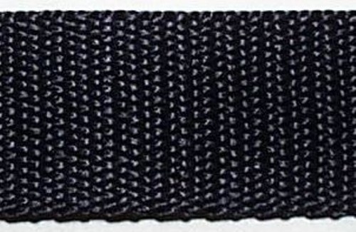 Popruh POP černý šířka 2,5cm á1m — foto 2